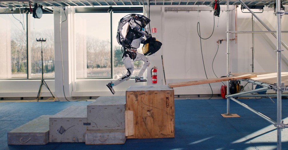Atlas, robô da Boston Dynamics — Foto: Divulgação/Boston Dynamics