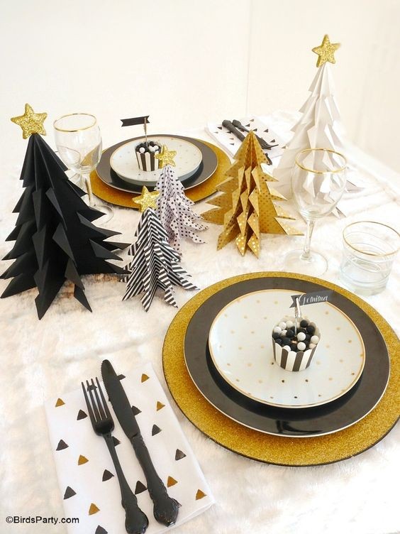 Ideias para mesa de Natal (Foto: Pinterest)
