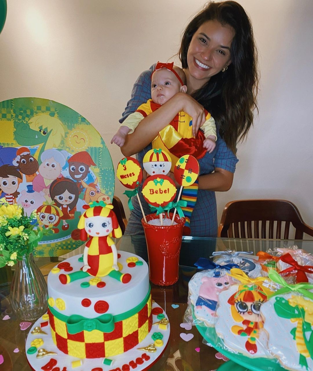 Talita Younan celebra 3 meses da filha (Foto: reprodução/instagram)