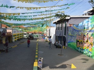 Rua da Parra Copa São Pedro (Foto: Pierre Sampaio / Divulgação)