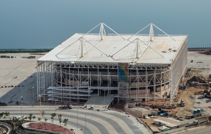Estádio Aquático do Parque Olímpico (Foto: Renato Sette Câmara/Prefeitura do Rio)
