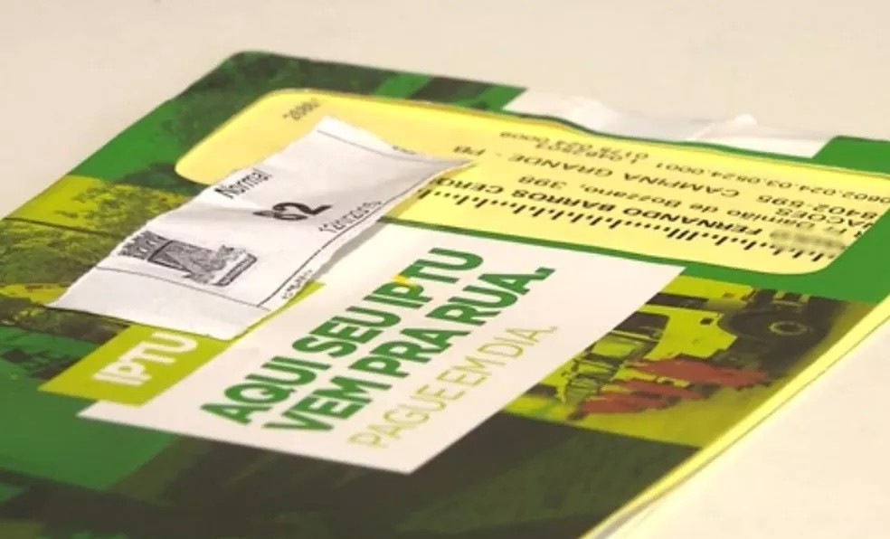Boletos do IPTU de Campina Grande estão disponíveis no site da prefeitura  — Foto: Reprodução/TV Cabo Branco