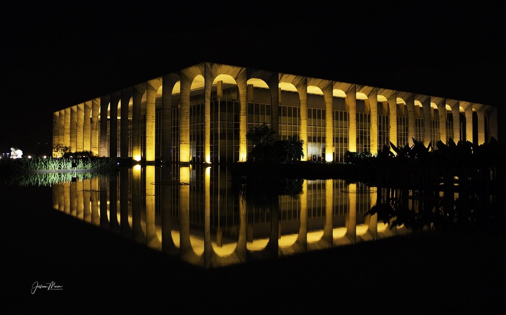 Palácio Itamaraty, em Brasília  — Foto: Joelson Maia/TV Globo
