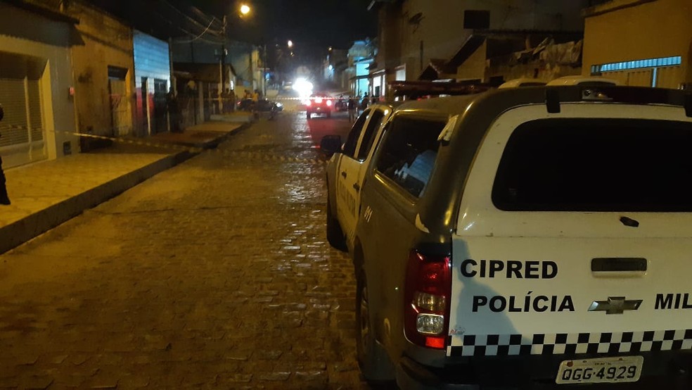 Briga que terminou na morte de homem aconteceu no bairro Igapó, na Zona Norte de Natal. — Foto: Sérgio Henrique Santos/Inter TV Cabugi