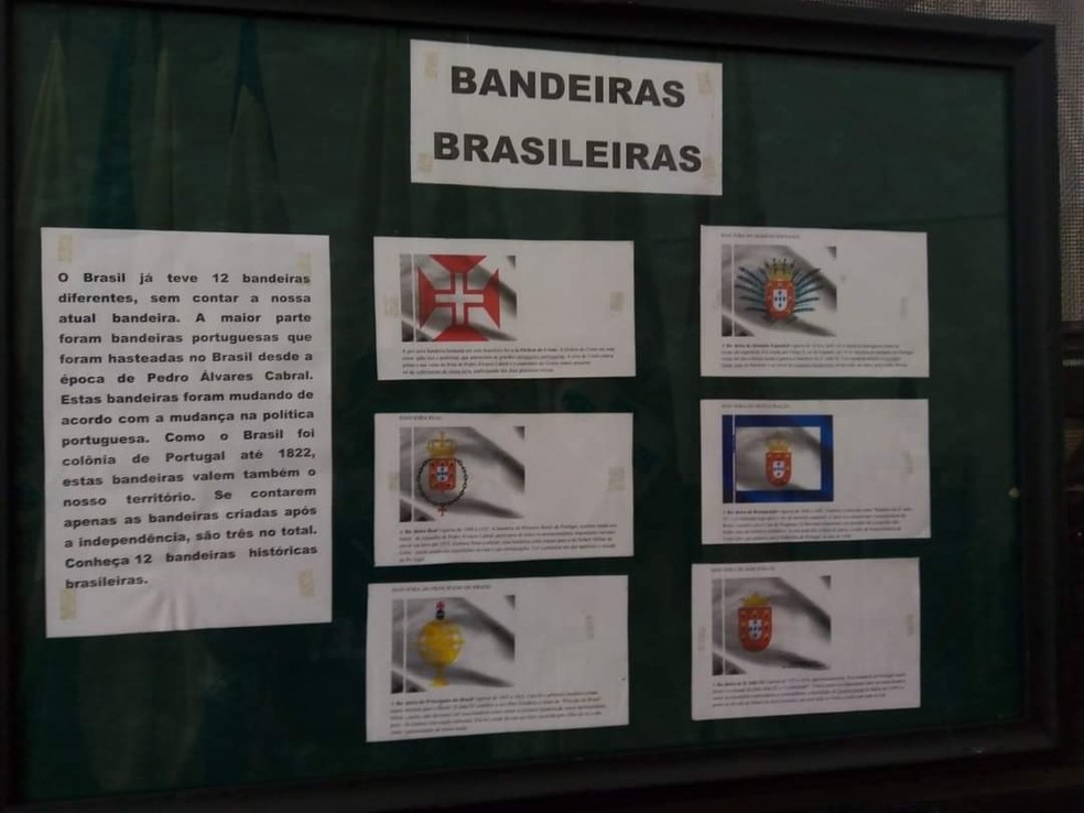 Museu de Presidente Prudente promove mostra de bandeiras do Brasil — Foto: Cedida/Secult
