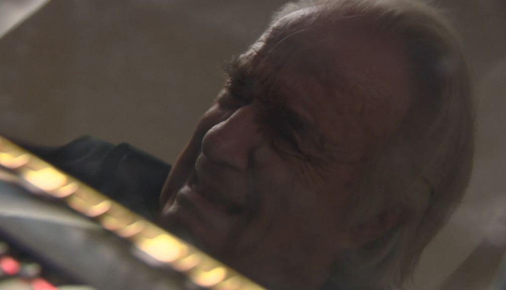 João Carlos Martins voltou a tocar piano em público neste sábado — Foto: Reprodução/EPTV