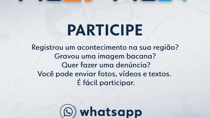 Público pode enviar vídeos e fotos para o G1, Bom Dia Minas, MG1 e MG2 pelo  Whatsapp | Minas Gerais | G1