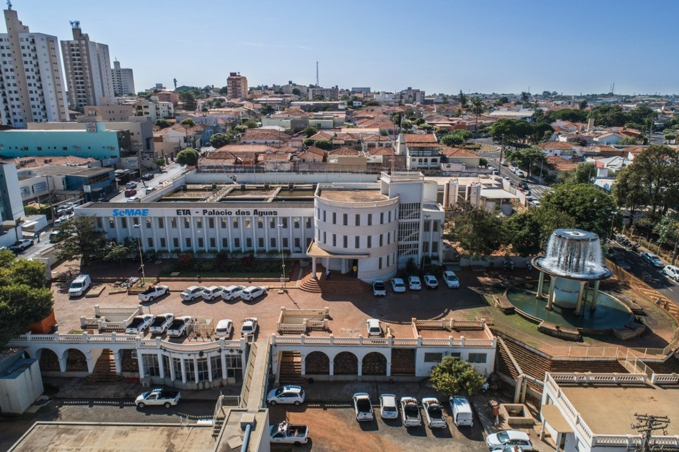 ETA &ldquo;Pal&aacute;cio das &Aacute;guas&rdquo;, em Rio Preto, ser&aacute; reformada e ampliada &mdash; Foto: SeMAE Rio Preto/Divulga&ccedil;&atilde;o