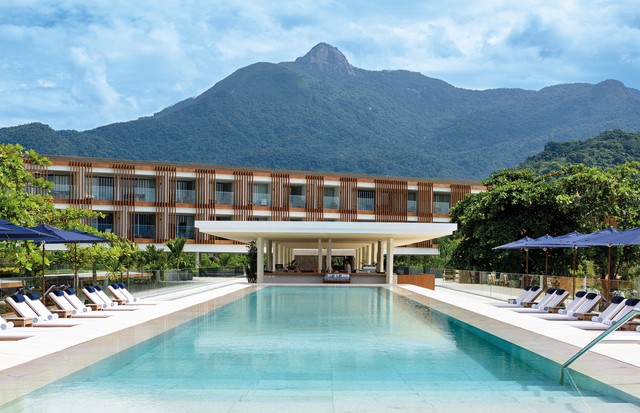 Piscina do hotel Fasano Angra dos Reis (Foto: Divulgação)