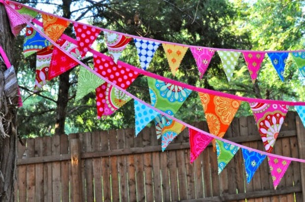 Como fazer bandeirinhas de festa junina: 3 modelos simples para baixar e 10 inspirações (Foto: Reprodução / Pinterest)