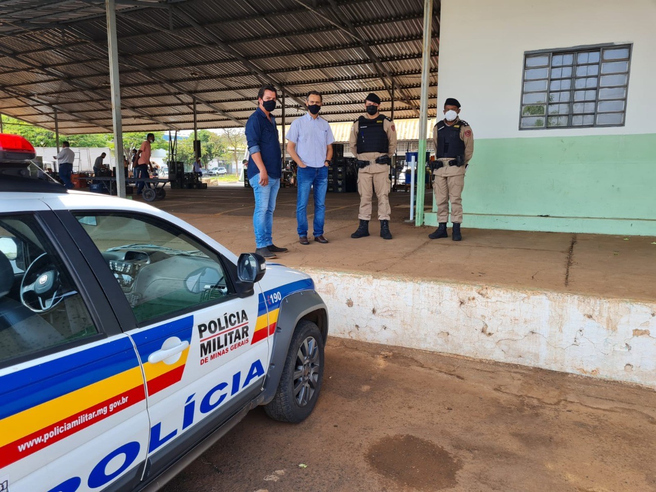 PM vai intensificar ações no ponto de apoio da Ceasa em Uberaba