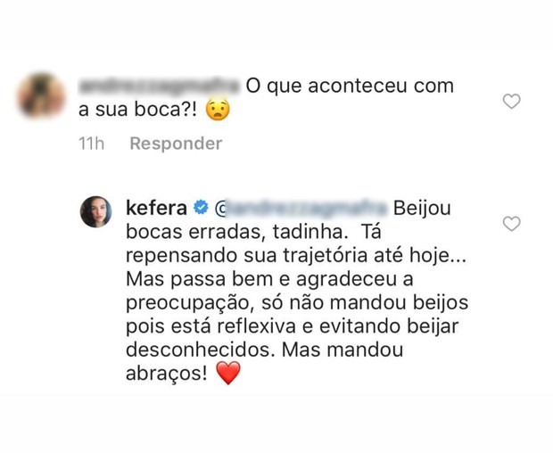 Publicação de Kéfera (Foto: Reprodução/Instagram)