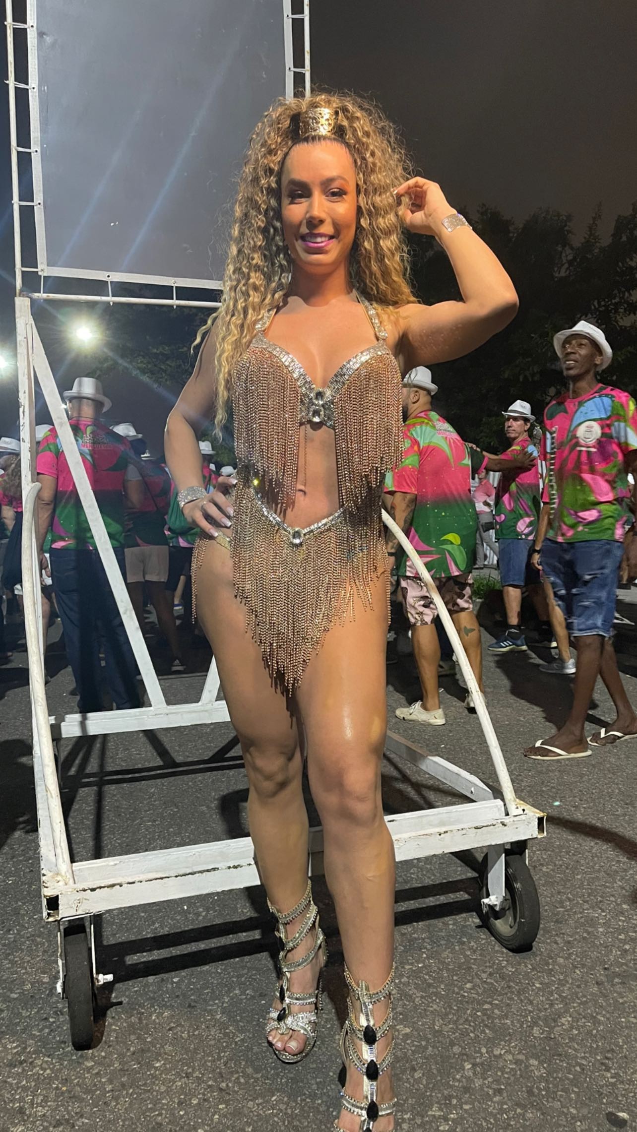  Patrícia Souza, primeira musa trans da Mangueira  (Foto: Reprodução/Instagram)
