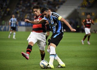 Grêmio defende invencibilidade da época de Roger jogador contra o Fla