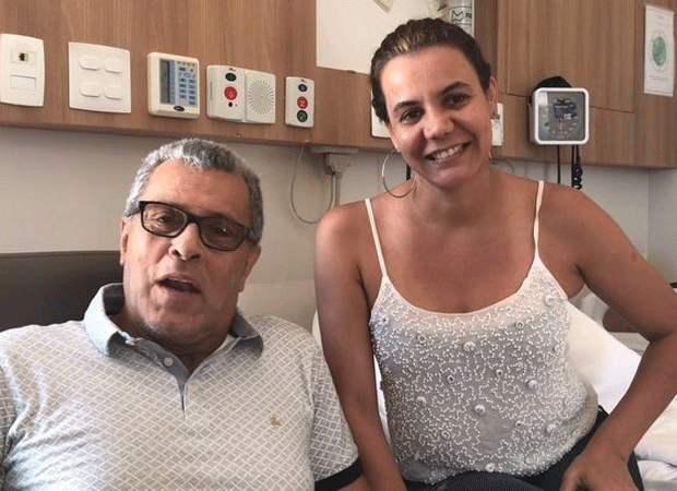 Raymundo de Souza e sua mulher, Fabrícia Ribeiro (Foto: Reprodução/Instagram)