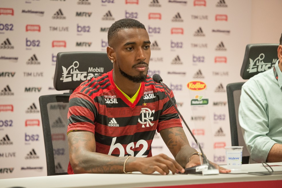 Revelado pelo Fluminense, Gerson disse que é rubro-negro desde pequeno — Foto: Alexandre Vidal / Flamengo