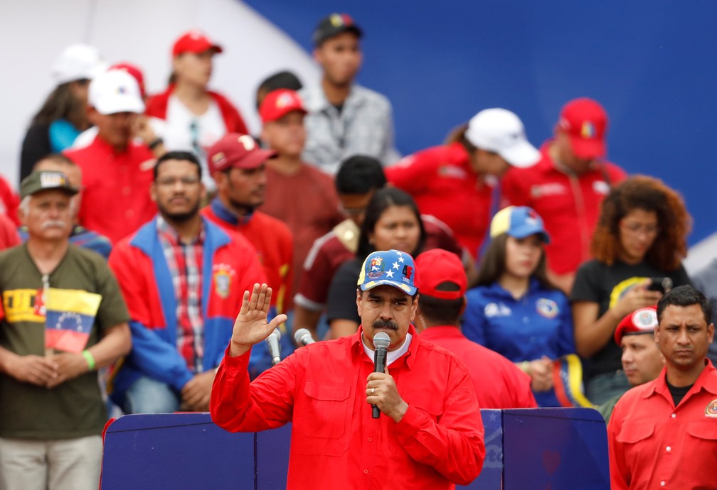 Maduro descartou antecipar eleição presidencial  — Foto: Reuters