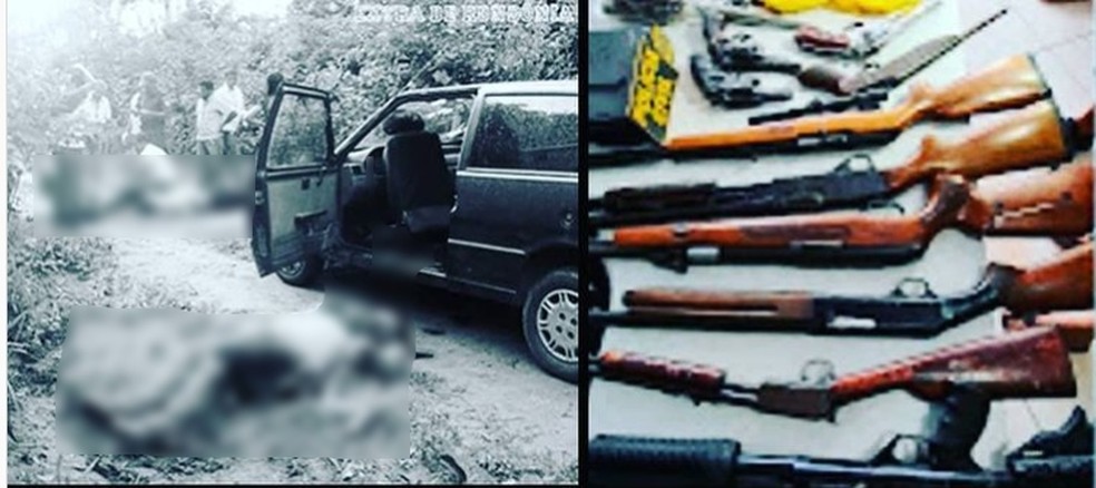 Crime ficou conhecido como "Chacina do porco" em Vilhena, RO — Foto: Polícia Civil/Reprodução