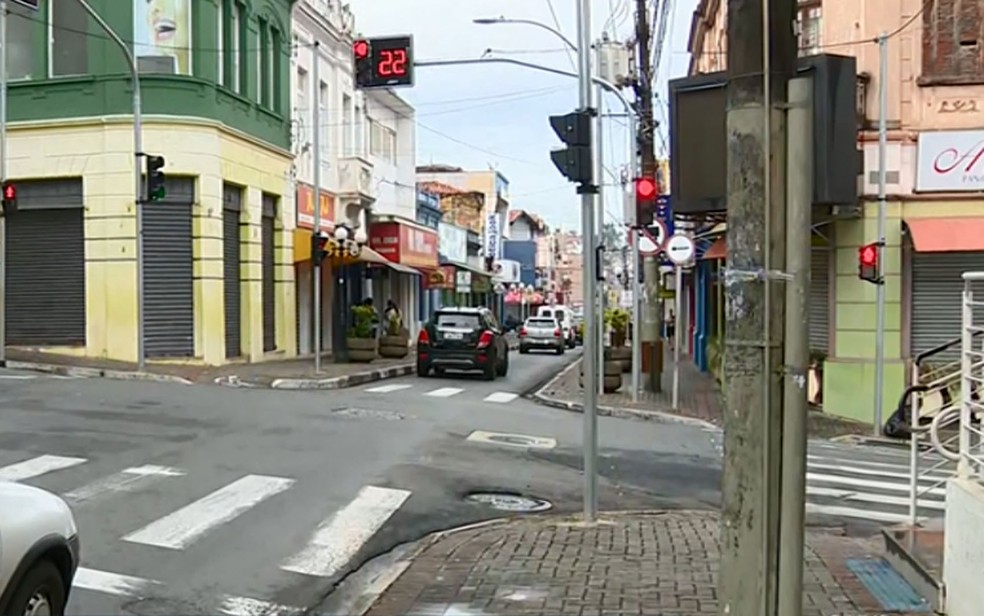 Itapira pode permanecer na fase amarela do Plano SP — Foto: Reprodução/EPTV