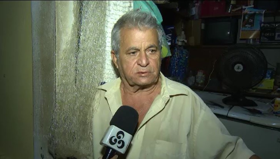 Comerciante diz que trabalha há 50 anos no local e já viu várias infrações (Foto: Reprodução/Rede Amazônica Acre)