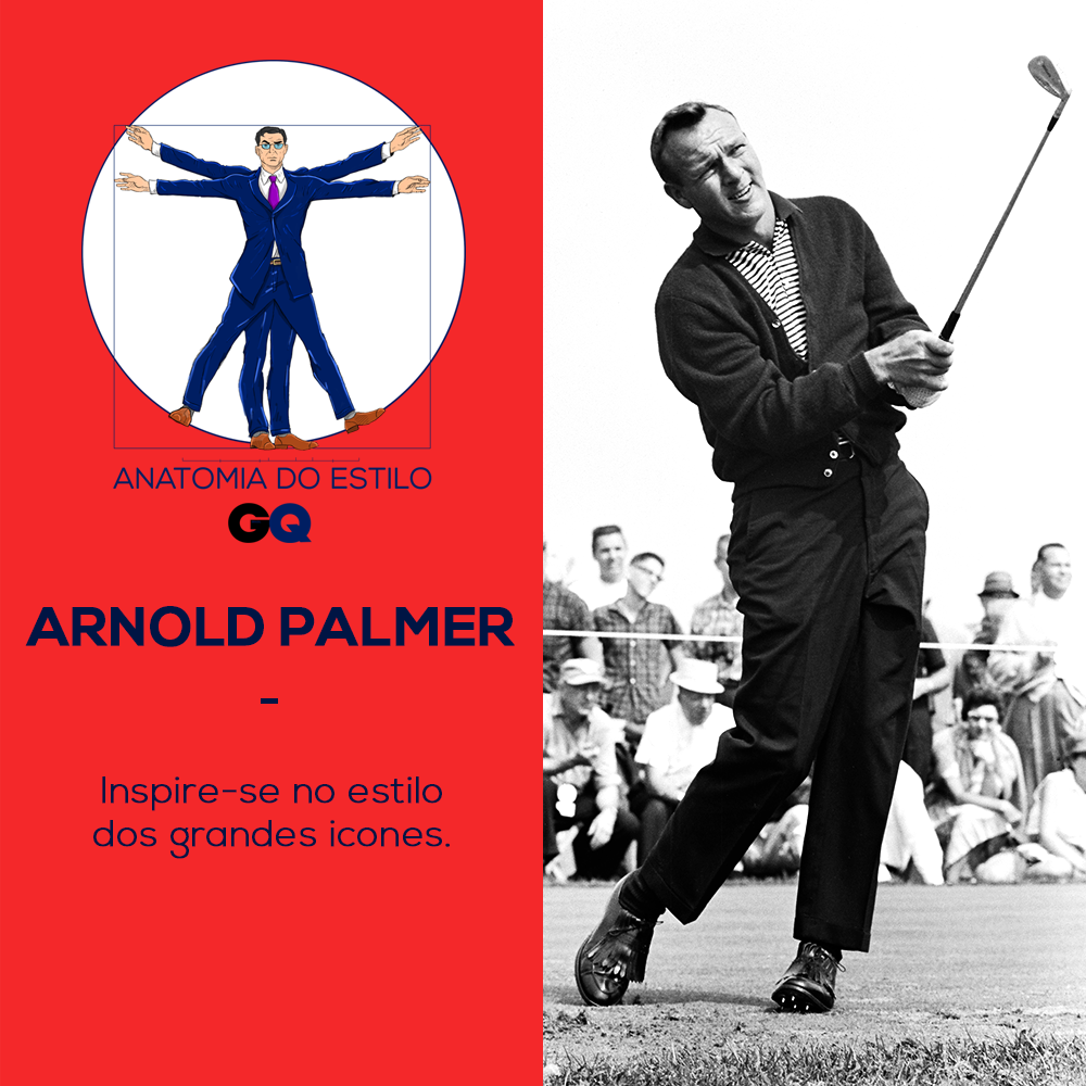 Inspire-se no estilo de Arnold Palmer (Foto: Getty Images | NBC/NBCU Photo Bank)