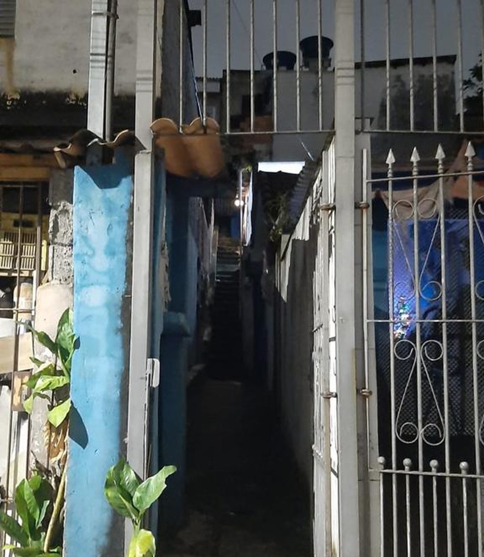Casa usada para manter vítima em cárcere privado em Osasco — Foto: Divulgação/PM