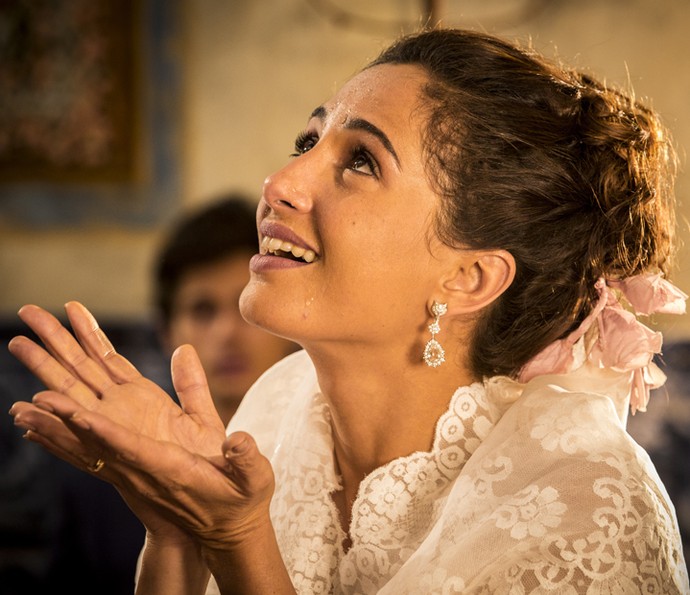 Camila Pitanga emocionou a todos na pele de Tereza (Foto: Felipe Monteiro/ Gshow)