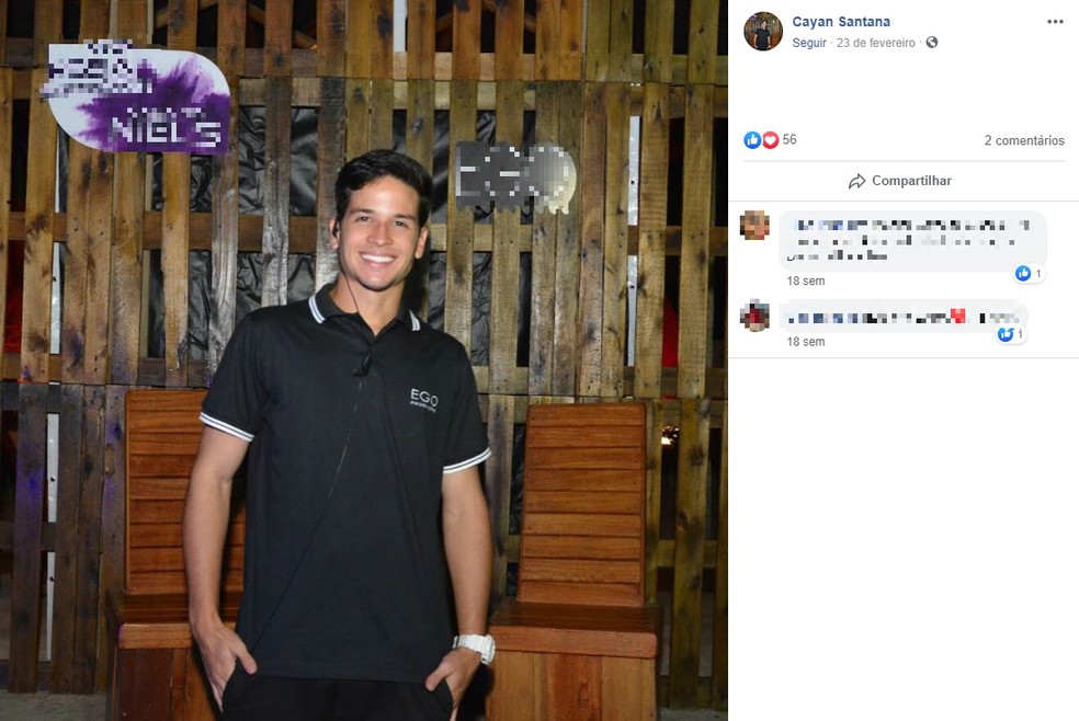 Jovem foi agredido após assistir jogo do Brasil na Ondina, em Salvador — Foto: Reprodução/Redes Bahia