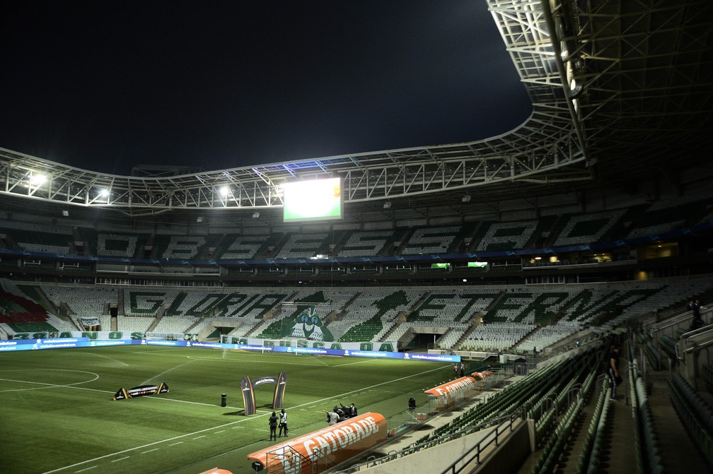 Palmeiras tenta o tricampeonato da Libertadores em 2021 — Foto: Marcos Ribolli