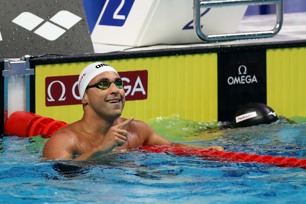 Felipe Lima passa vai para a final do Mundial de Budapeste nos 50m peito (Foto: Satiro Sodré/SSPress/CBDA)