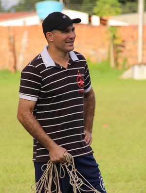 Edmilson Correia, o Tangará, técnico Rio Branco (Foto: João Paulo Maia)