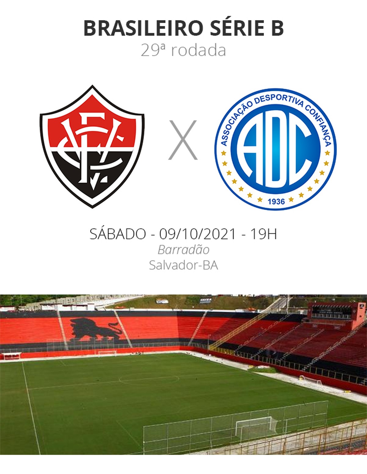 Vitória x Confiança: veja onde assistir, escalações, desfalques e ...