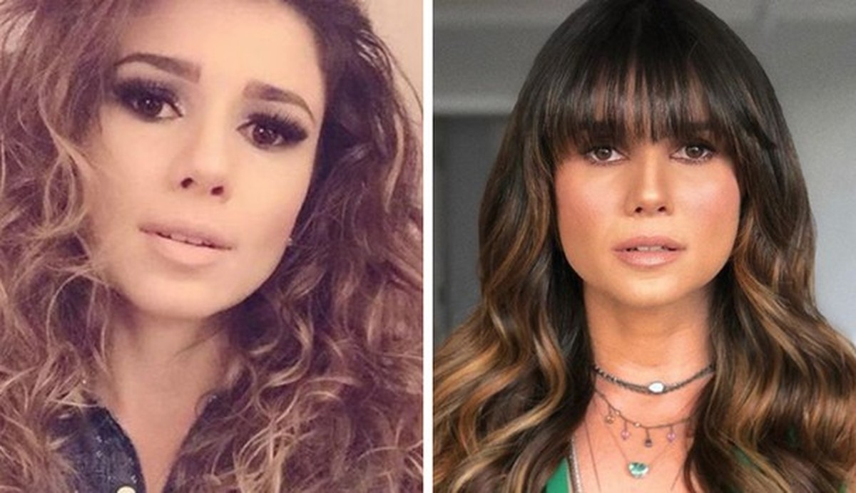 Veja antes e depois de Paula Fernandes! Novo look da cantora continua ...