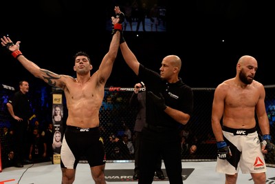 Viscardi Andrade Gasan Umalatov UFC São Paulo MMA (Foto: Getty Images) Viscardi Andrade Gasan Umalatov UFC São Paulo MMA (Foto: Getty Images)