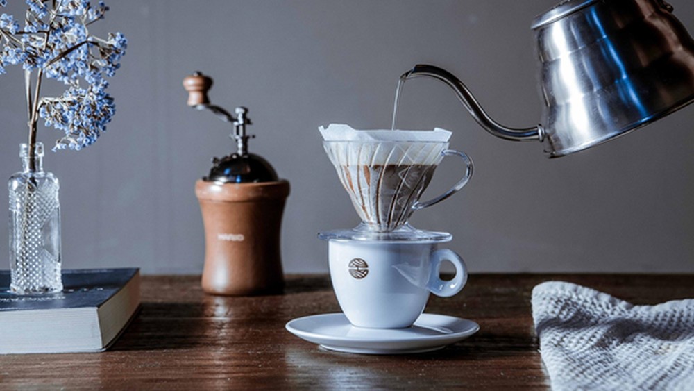 Porta-filtro Hario V60 extrai ainda mais os aromas do café coado