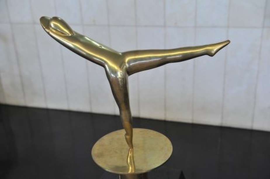 A escultura 'A bailarina', de Victor Brecheret