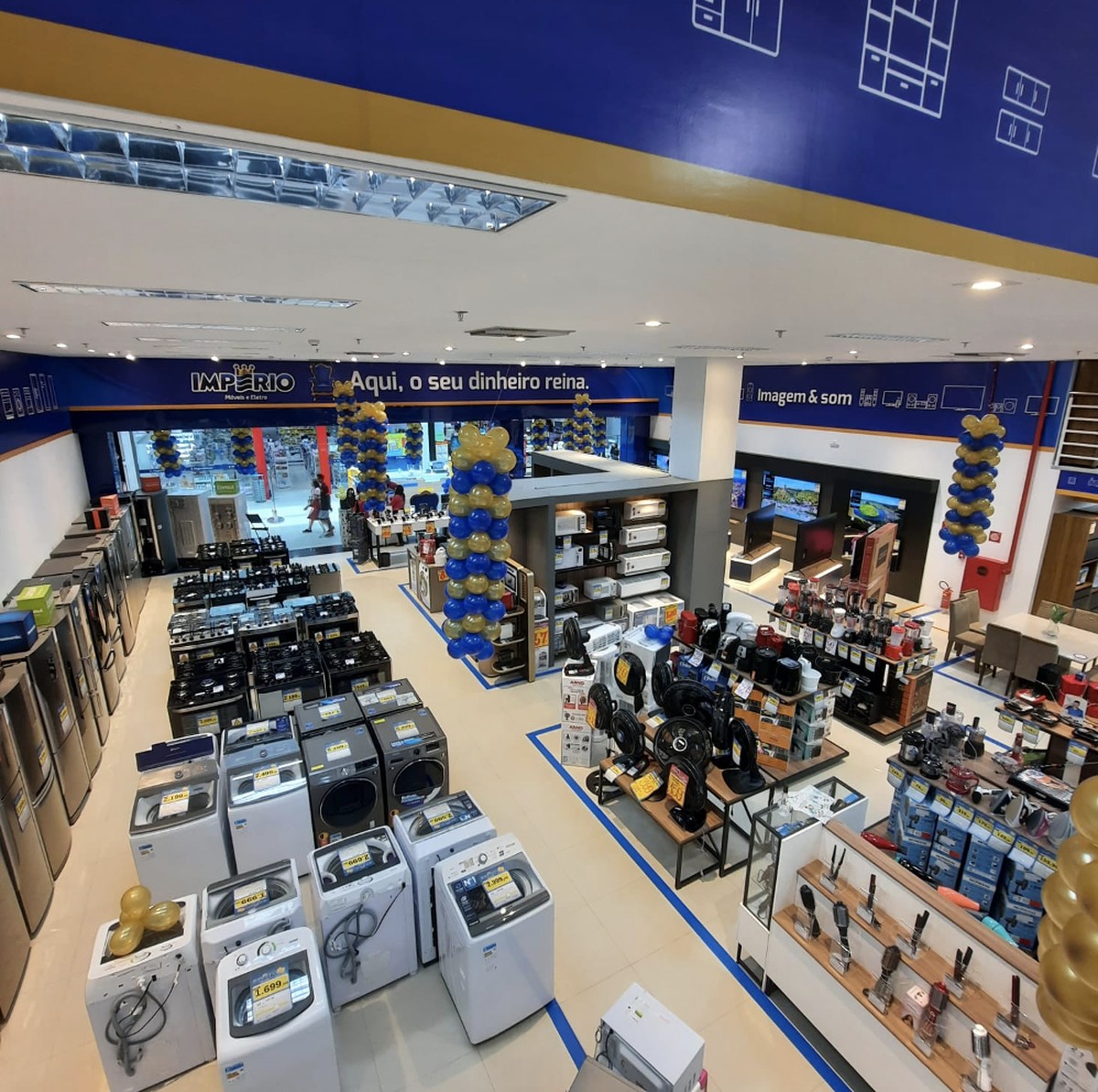 Rede de móveis e eletro oferece variedade na região Nordeste Império Moveis & Eletro gshow