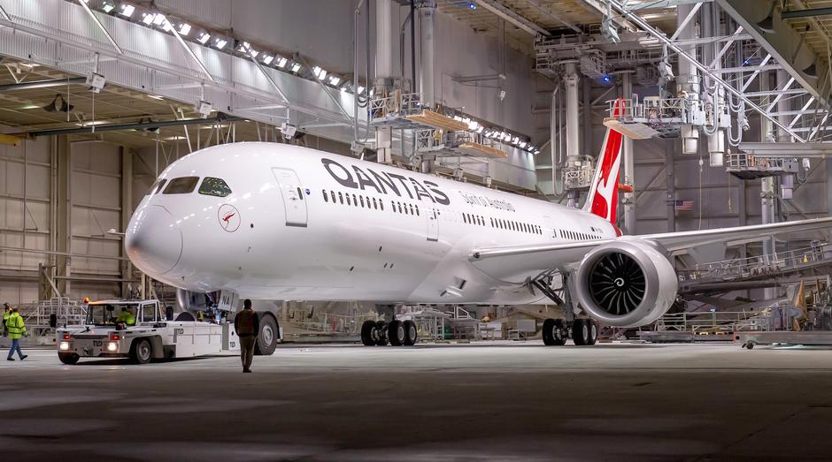 Boeing 787 da Qantas (Foto: Divulgação)
