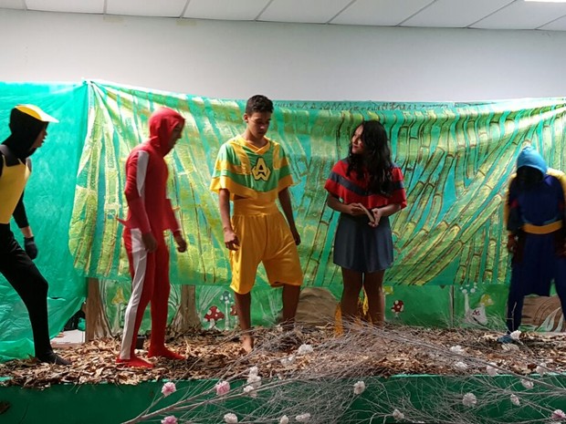 Projeto Guerreiros da Amazônia atua na formação ambiental de jovens. (Foto: Guerreiros da Amazônia/Divulgação)