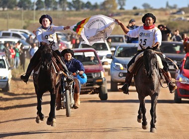 Cavalos-crioulo-Xaiani-Gonzales-Ponteira-273-marcha (Foto: La Rural Fotografias/Divulgação)