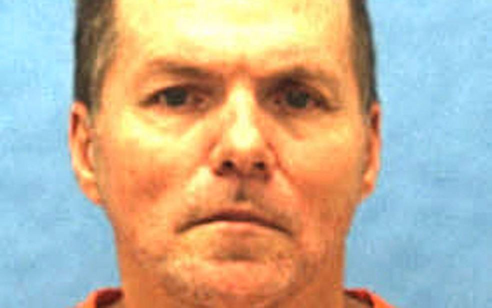 Foto não datada de Mark Asay, executado na Flórida na quinta (24) (Foto: Florida Department of Corrections via AP)