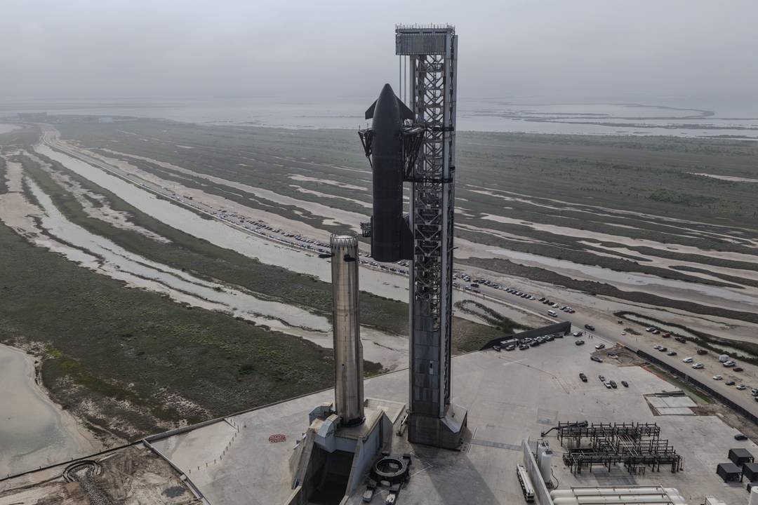 Starship, nave da SpaceX, em foto divulgada em 21 de maio de 2026
