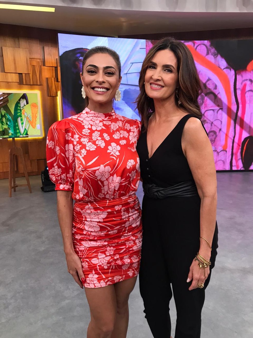 'Encontro': confira as fotos do programa com Juliana Paes e Duda Beat