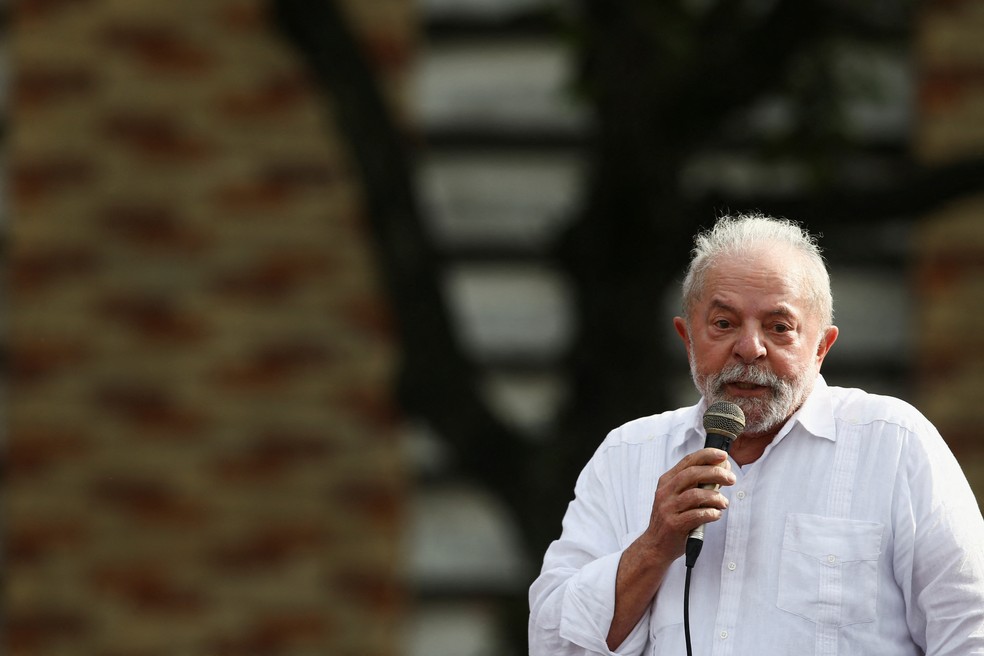 Lula propõe a revogação do teto de gastos — Foto: Reuters/Carla Carniel