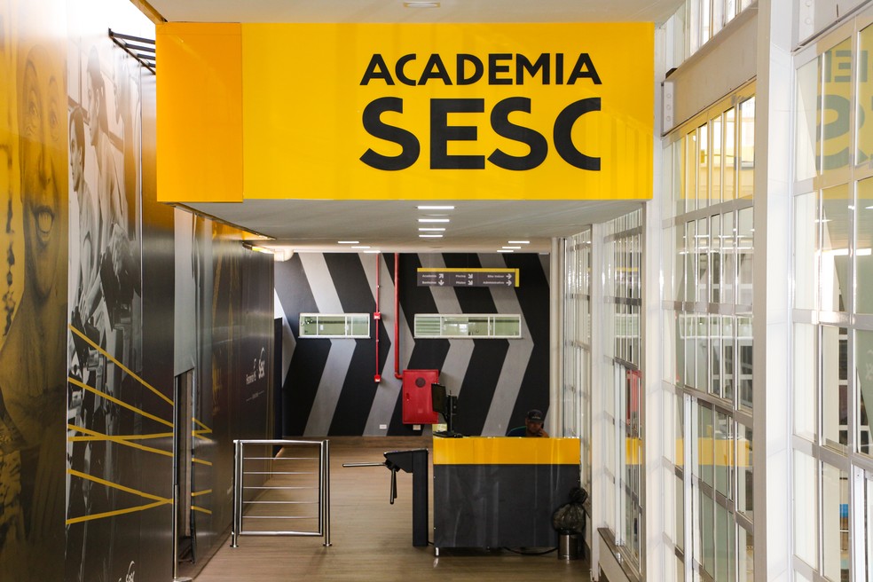 A academia Sesc Camillo Boni fica no centro da capital, na avenida Afonso Pena — Foto: Divulgação/Sesc