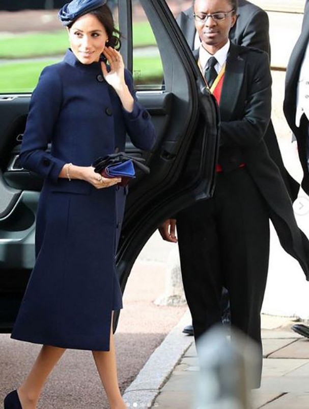 Looks dos convidados para o casamento da princesa Eugenie (Foto: Getty Images )