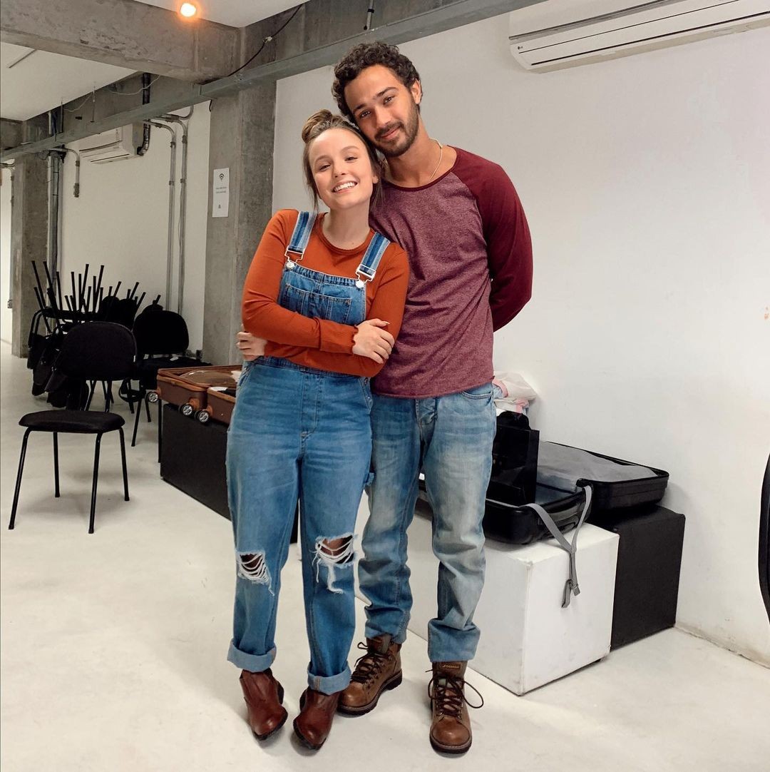 Larissa Manoela e André Luiz Frambach (Foto: Reprodução Instagram)