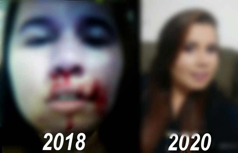 Vitima De Violencia Domestica E Salva Pela Filha De 2 Anos Me Entregou Uma Faca De Cozinha Santos E Regiao G1