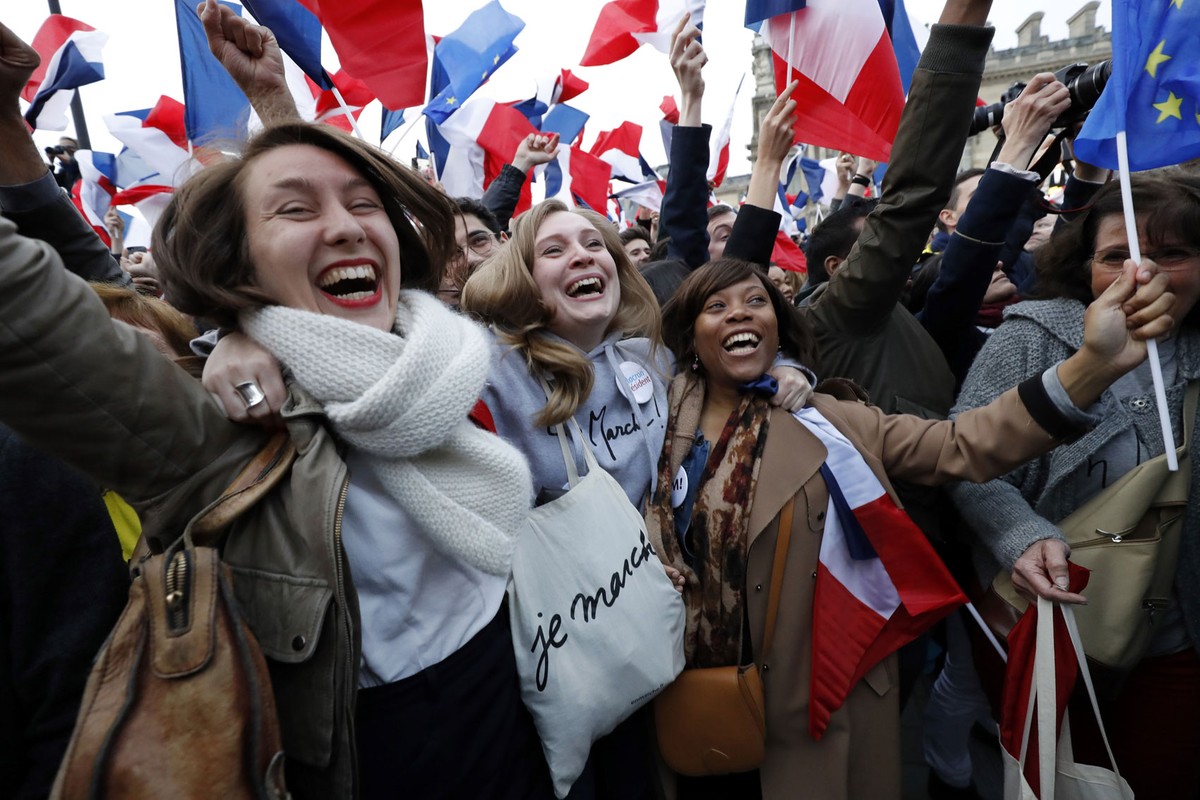 Emmanuel Macron vence eleição na França; veja fotos ...