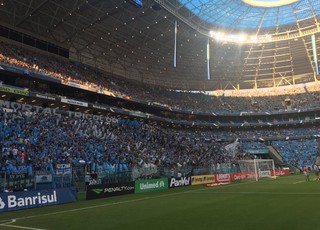 Procura é intensa, e Arena projeta até 43 mil para Grêmio e San Lorenzo